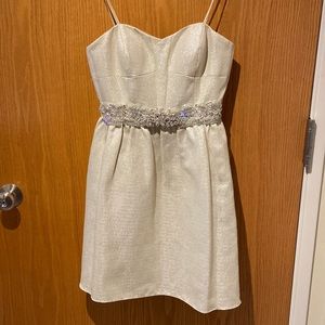 Aidan Strapless Patty Dress